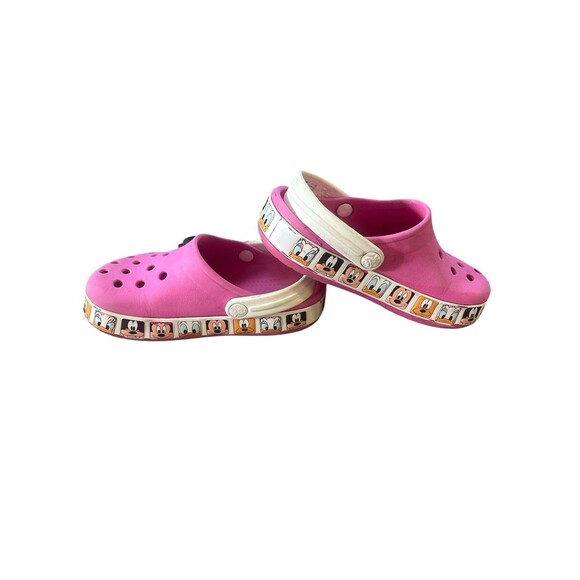 Crocs Toddler Girls Fun Lab Disney Minnie Mouse Band Clogs Size C9 - Picture 7 of 9